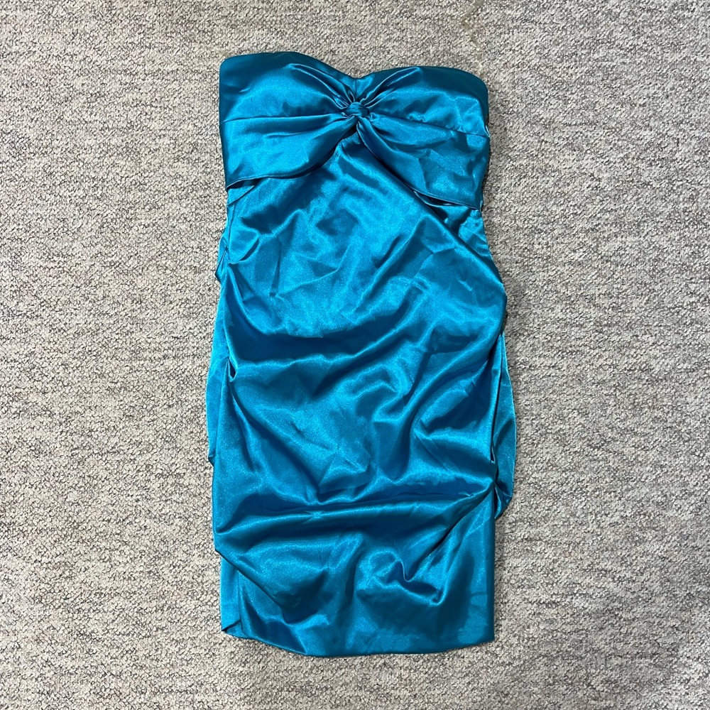 Blue dress
